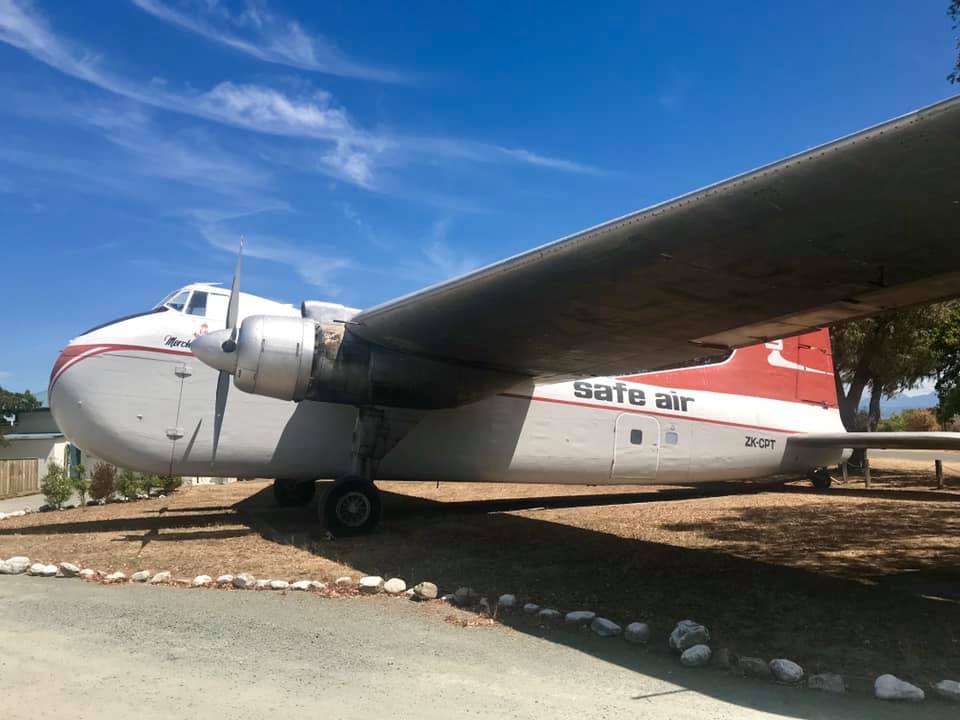 Bristol Freighter at Marlborough Aero Club in Marlborough NZ