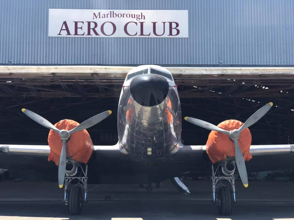 Aircraft at Marlborough Aero Club in Marlborough NZ