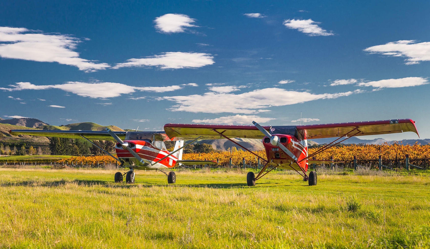 Aircraft at Marlborough Aero Club in Marlborough NZ