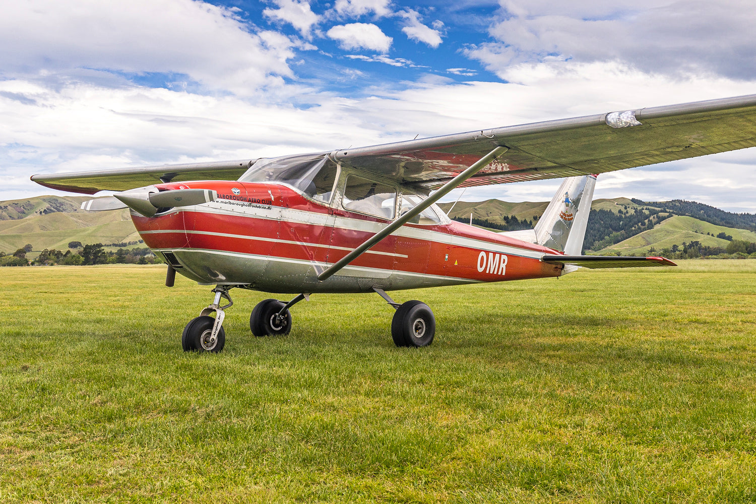 Aircraft at Marlborough Aero Club in Marlborough NZ