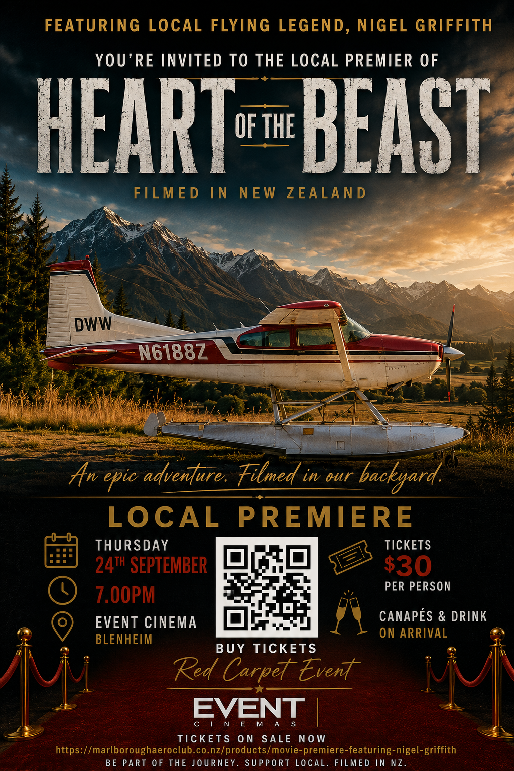 Movie Premiere featuring Nigel Griffith