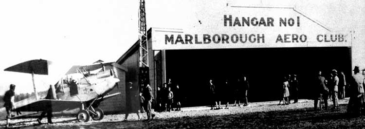 Marlborough Aero Club | History
